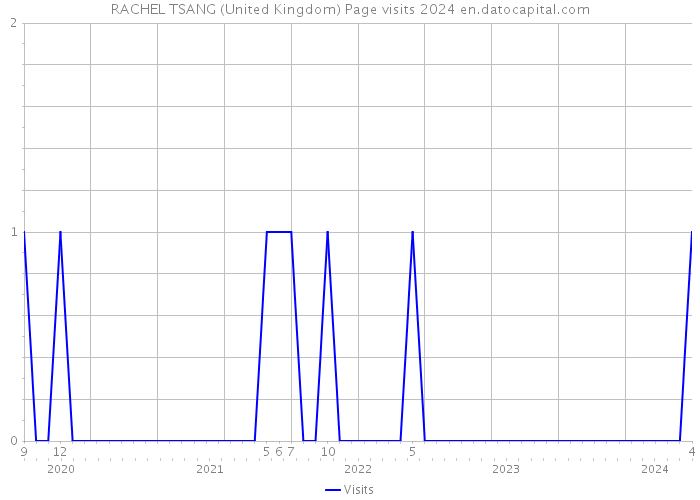 RACHEL TSANG (United Kingdom) Page visits 2024 