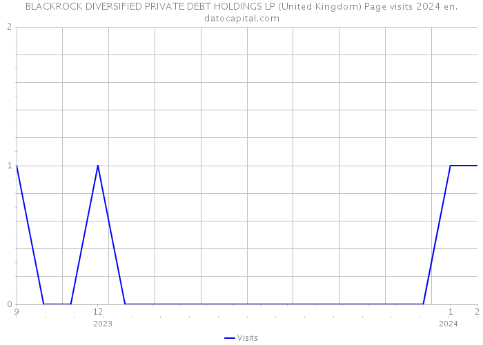 BLACKROCK DIVERSIFIED PRIVATE DEBT HOLDINGS LP (United Kingdom) Page visits 2024 