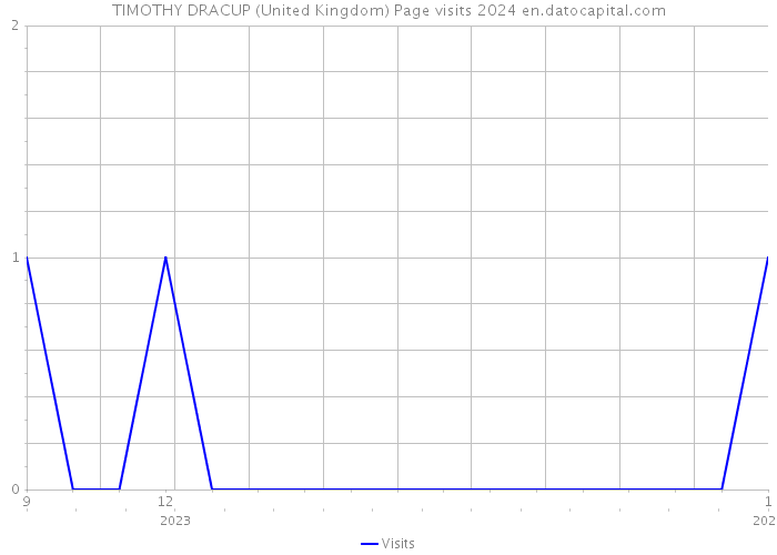 TIMOTHY DRACUP (United Kingdom) Page visits 2024 