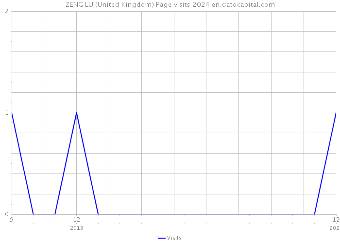 ZENG LU (United Kingdom) Page visits 2024 