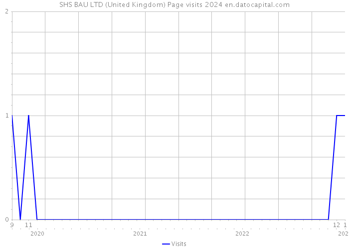 SHS BAU LTD (United Kingdom) Page visits 2024 