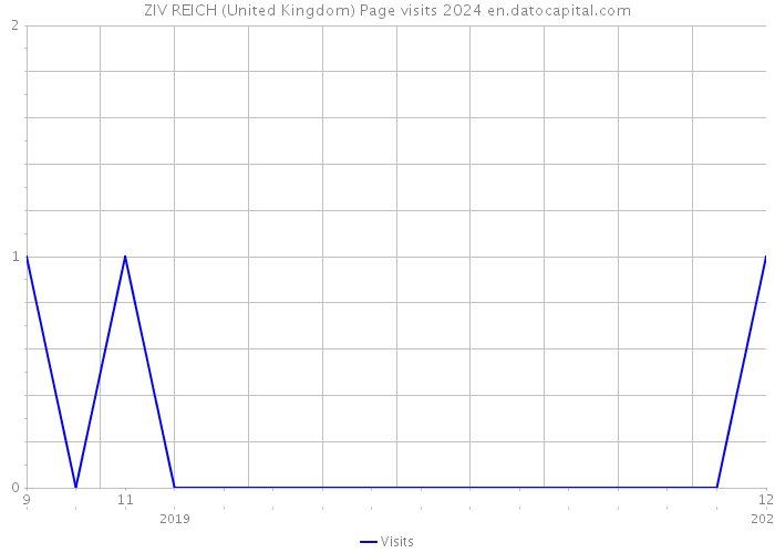 ZIV REICH (United Kingdom) Page visits 2024 