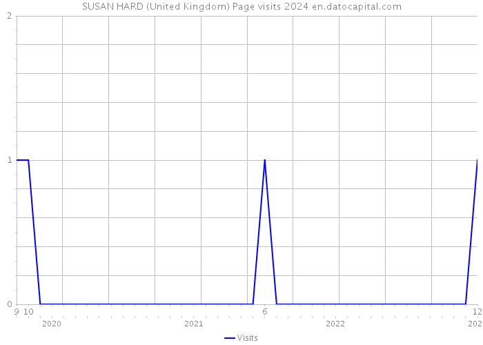 SUSAN HARD (United Kingdom) Page visits 2024 