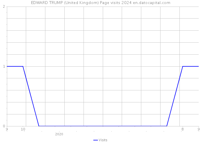 EDWARD TRUMP (United Kingdom) Page visits 2024 