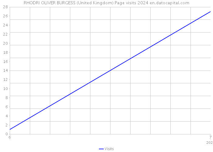 RHODRI OLIVER BURGESS (United Kingdom) Page visits 2024 