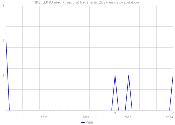 NR2. LLP (United Kingdom) Page visits 2024 