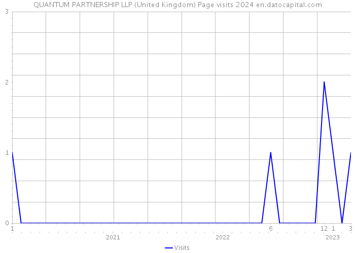 QUANTUM PARTNERSHIP LLP (United Kingdom) Page visits 2024 