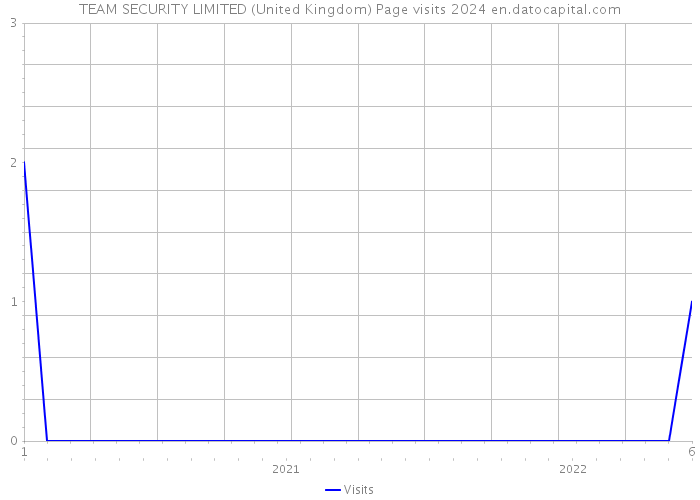 TEAM SECURITY LIMITED (United Kingdom) Page visits 2024 