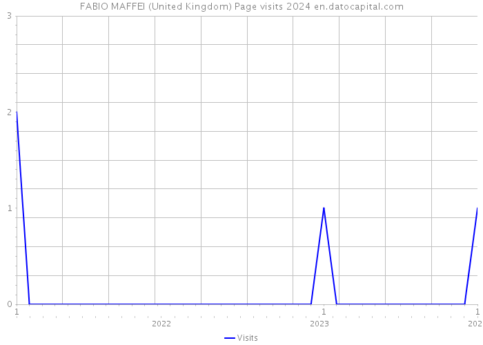 FABIO MAFFEI (United Kingdom) Page visits 2024 