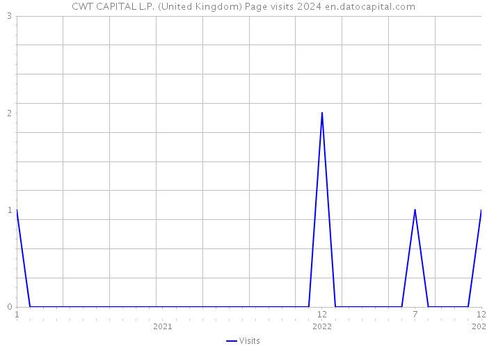CWT CAPITAL L.P. (United Kingdom) Page visits 2024 