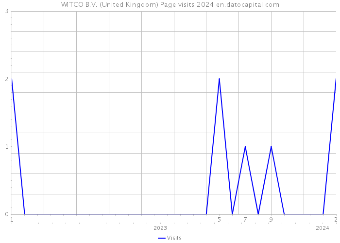 WITCO B.V. (United Kingdom) Page visits 2024 