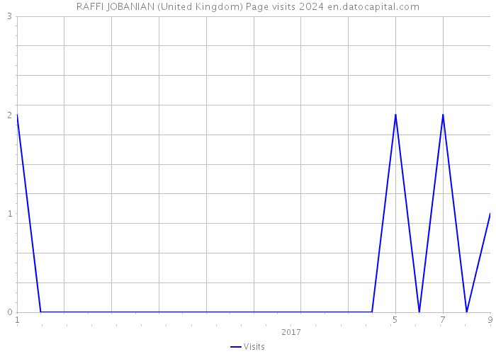 RAFFI JOBANIAN (United Kingdom) Page visits 2024 