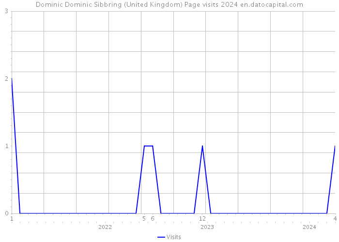 Dominic Dominic Sibbring (United Kingdom) Page visits 2024 