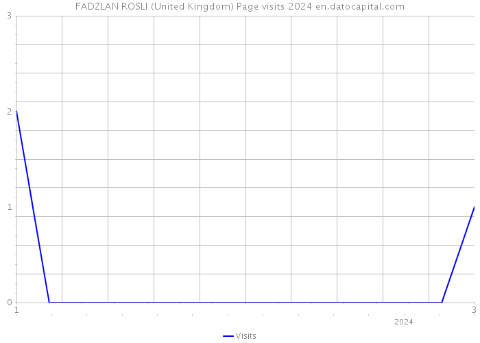 FADZLAN ROSLI (United Kingdom) Page visits 2024 