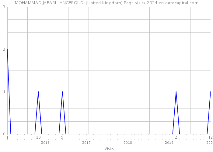 MOHAMMAD JAFARI LANGEROUDI (United Kingdom) Page visits 2024 