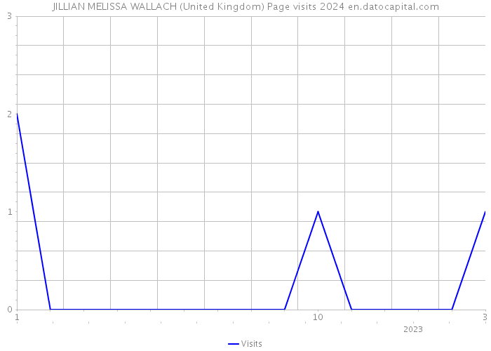 JILLIAN MELISSA WALLACH (United Kingdom) Page visits 2024 