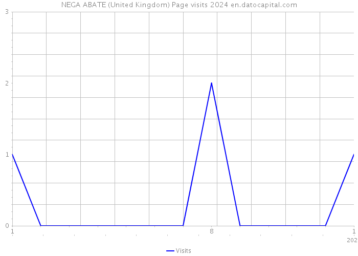 NEGA ABATE (United Kingdom) Page visits 2024 