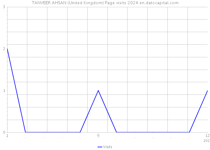 TANVEER AHSAN (United Kingdom) Page visits 2024 