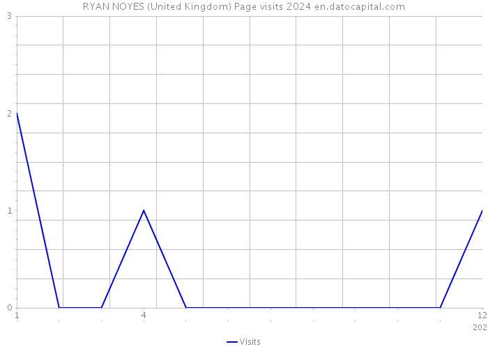RYAN NOYES (United Kingdom) Page visits 2024 