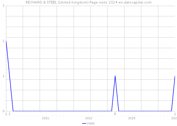 REYNARD & STEEL (United Kingdom) Page visits 2024 