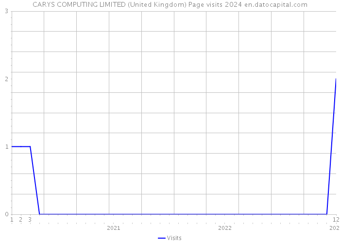 CARYS COMPUTING LIMITED (United Kingdom) Page visits 2024 