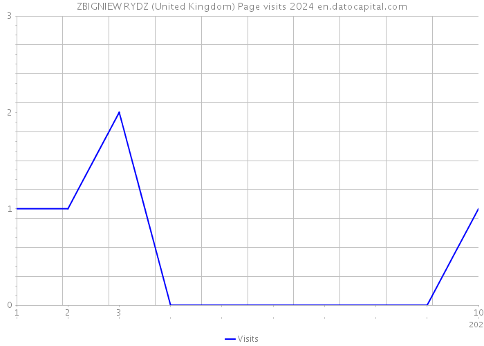 ZBIGNIEW RYDZ (United Kingdom) Page visits 2024 