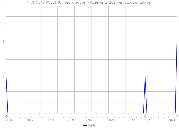 NICHOLAS POLET (United Kingdom) Page visits 2024 