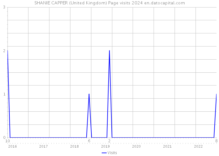 SHANIE CAPPER (United Kingdom) Page visits 2024 