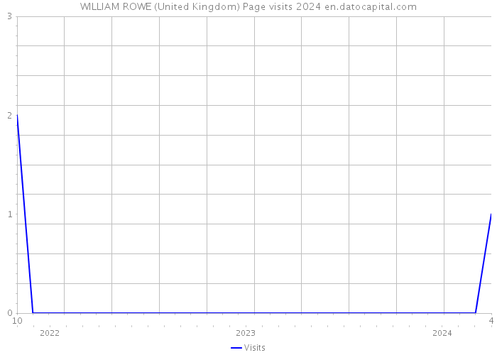 WILLIAM ROWE (United Kingdom) Page visits 2024 