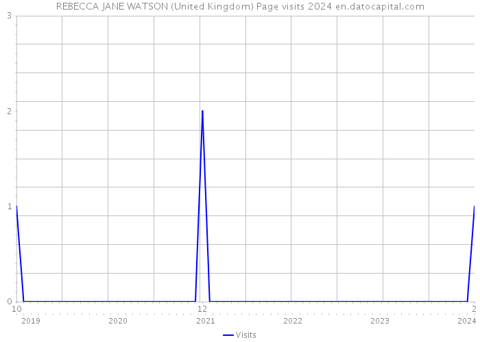 REBECCA JANE WATSON (United Kingdom) Page visits 2024 