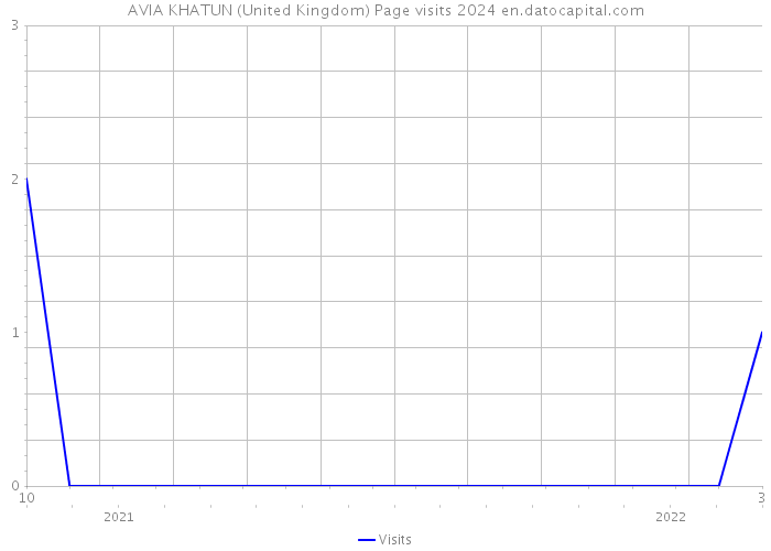 AVIA KHATUN (United Kingdom) Page visits 2024 