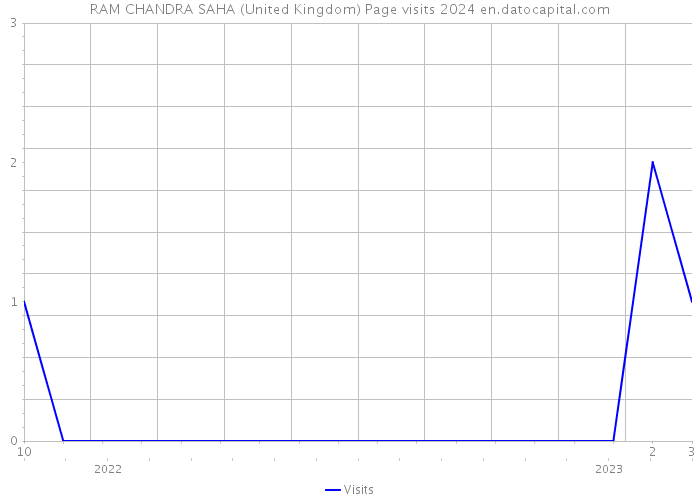 RAM CHANDRA SAHA (United Kingdom) Page visits 2024 