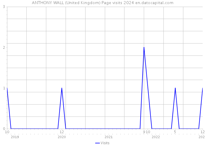ANTHONY WALL (United Kingdom) Page visits 2024 