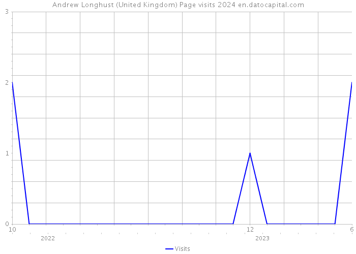 Andrew Longhust (United Kingdom) Page visits 2024 