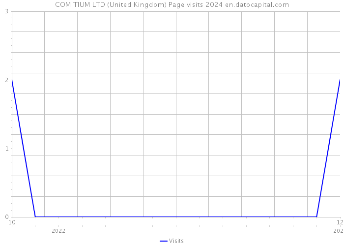 COMITIUM LTD (United Kingdom) Page visits 2024 