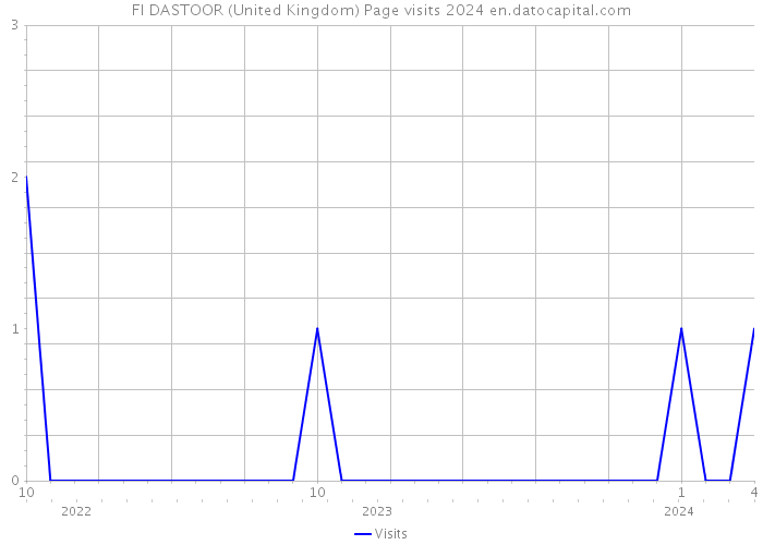 FI DASTOOR (United Kingdom) Page visits 2024 