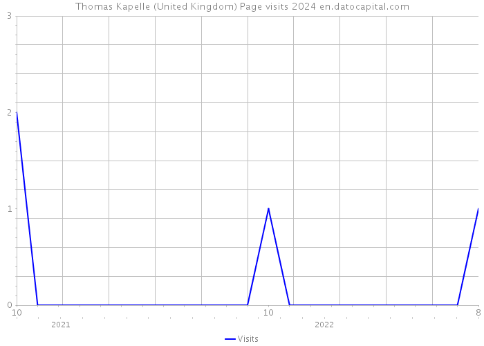 Thomas Kapelle (United Kingdom) Page visits 2024 