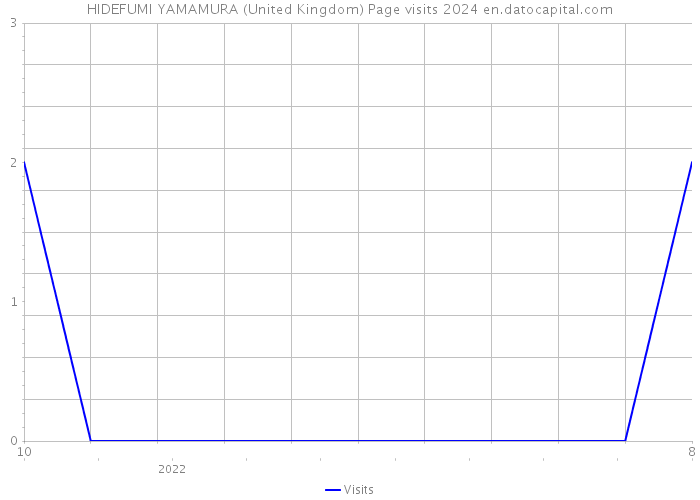 HIDEFUMI YAMAMURA (United Kingdom) Page visits 2024 