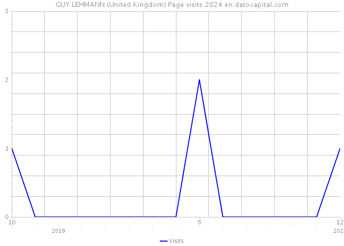 GUY LEHMANN (United Kingdom) Page visits 2024 