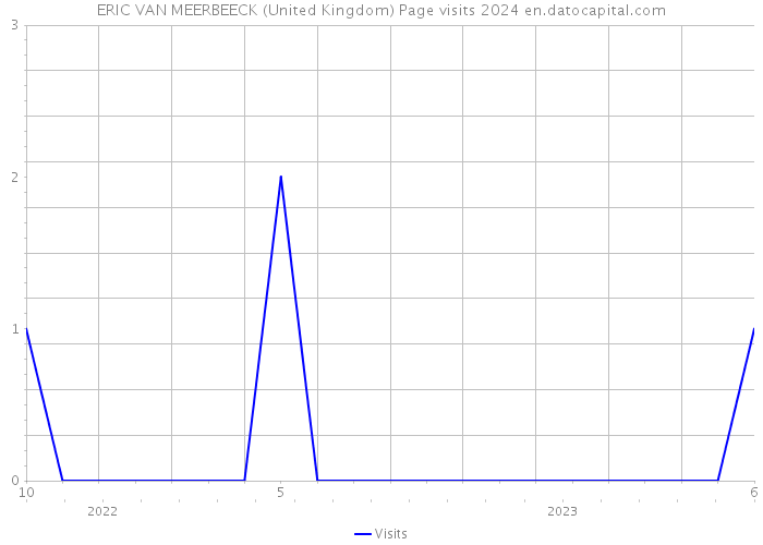 ERIC VAN MEERBEECK (United Kingdom) Page visits 2024 