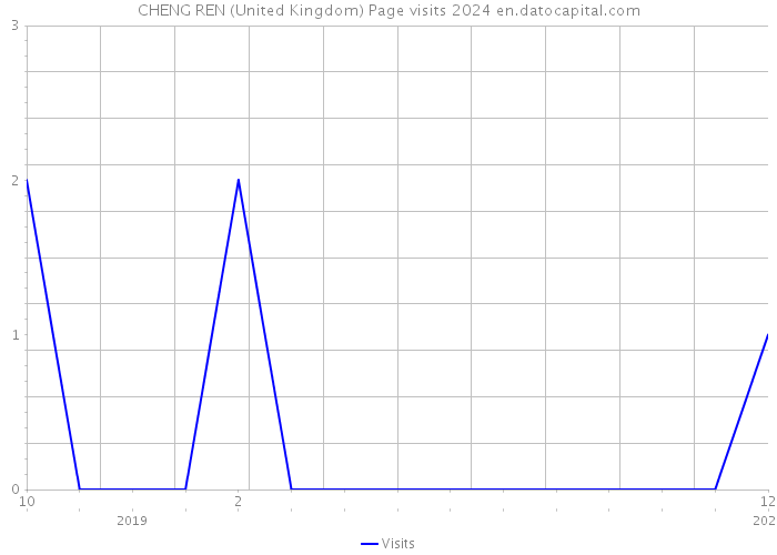 CHENG REN (United Kingdom) Page visits 2024 