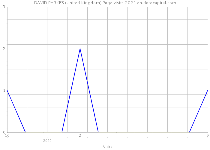 DAVID PARKES (United Kingdom) Page visits 2024 