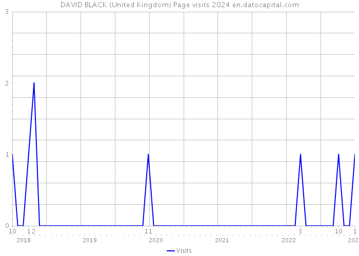DAVID BLACK (United Kingdom) Page visits 2024 