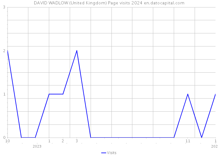 DAVID WADLOW (United Kingdom) Page visits 2024 