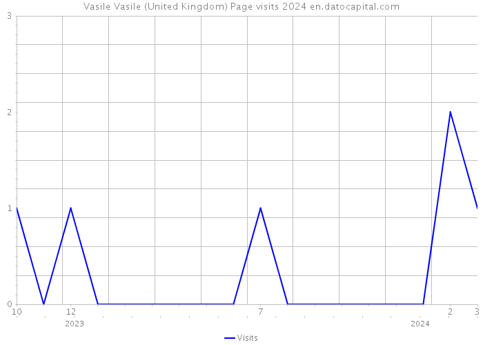 Vasile Vasile (United Kingdom) Page visits 2024 