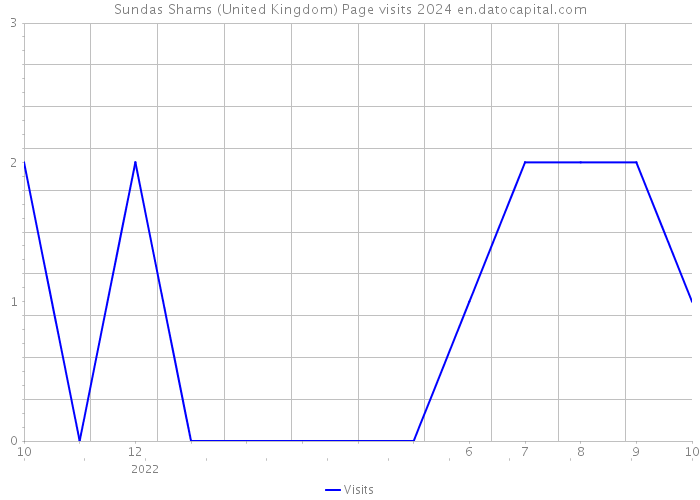 Sundas Shams (United Kingdom) Page visits 2024 