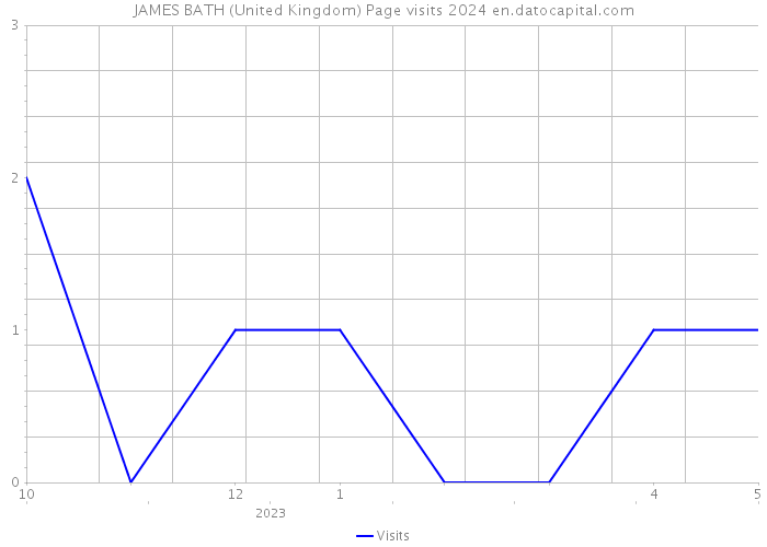 JAMES BATH (United Kingdom) Page visits 2024 