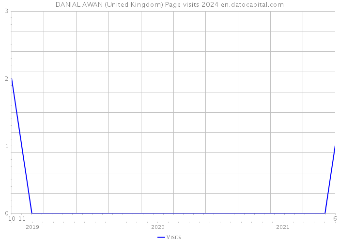 DANIAL AWAN (United Kingdom) Page visits 2024 