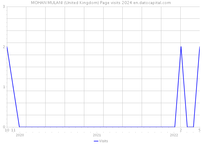 MOHAN MULANI (United Kingdom) Page visits 2024 