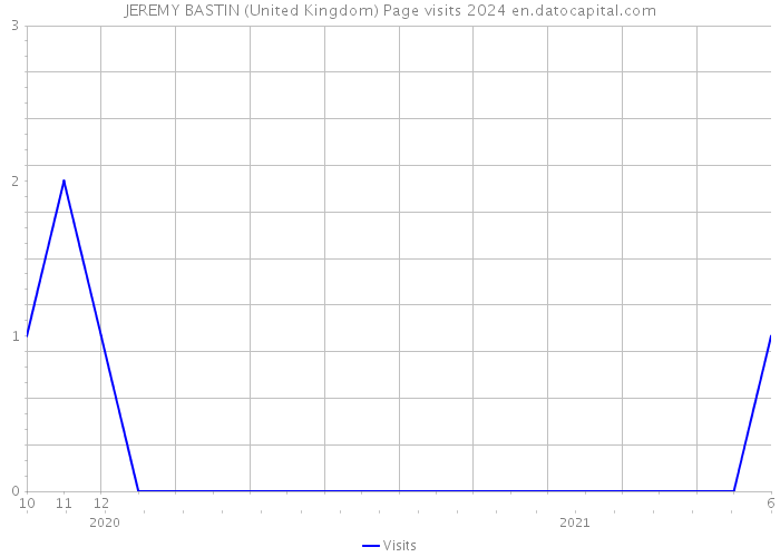 JEREMY BASTIN (United Kingdom) Page visits 2024 